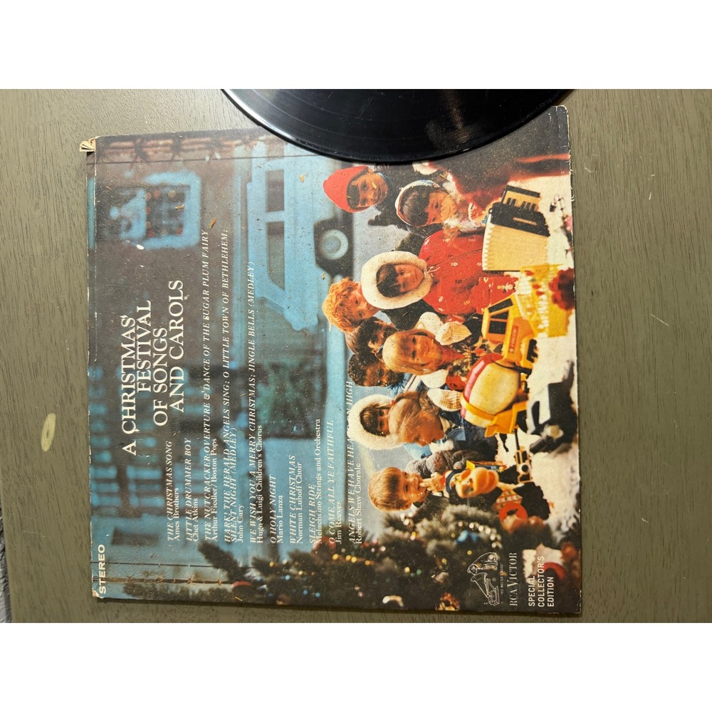 RCA Victor A Christmas Festival of Songs and Carols Vol 2 Vinyl LP PRS-195